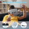 Head Strap Compatible with Oculus Quest 3,Meta Quest 3 Accessories Adjustable Elite Strap Replacement for Enhanced Comfort Support and Gaming