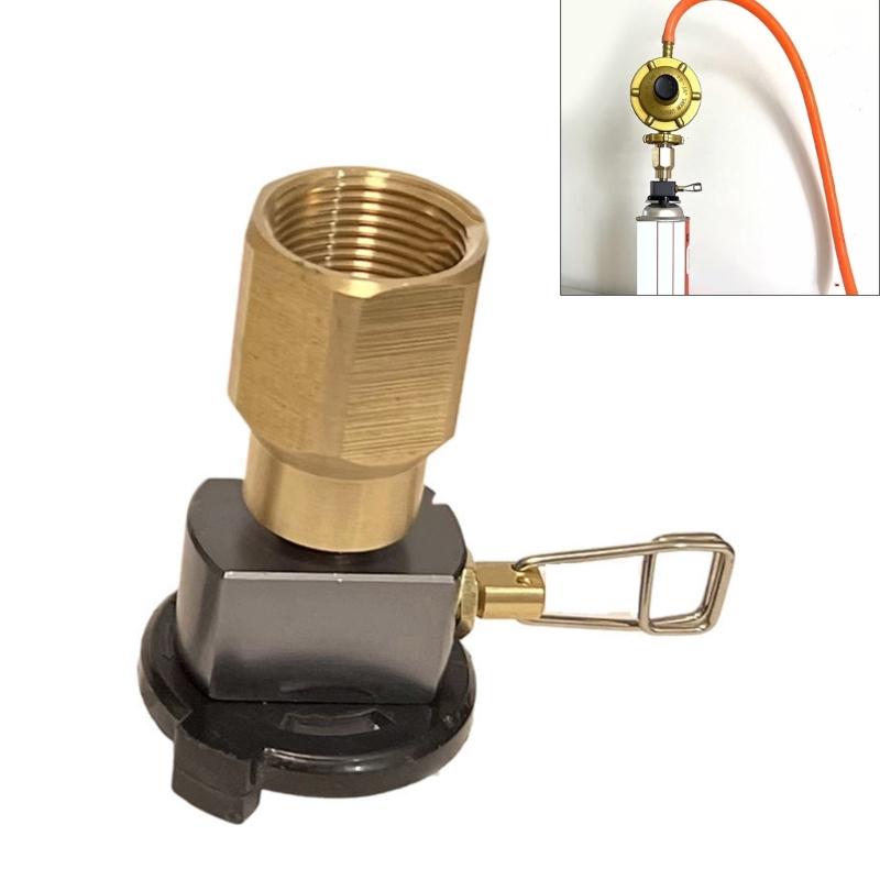 High Efficiency Regulator Converter Universal Gas Cylinders Converter for Camp Stove Lanterns And Hiking Equipment
