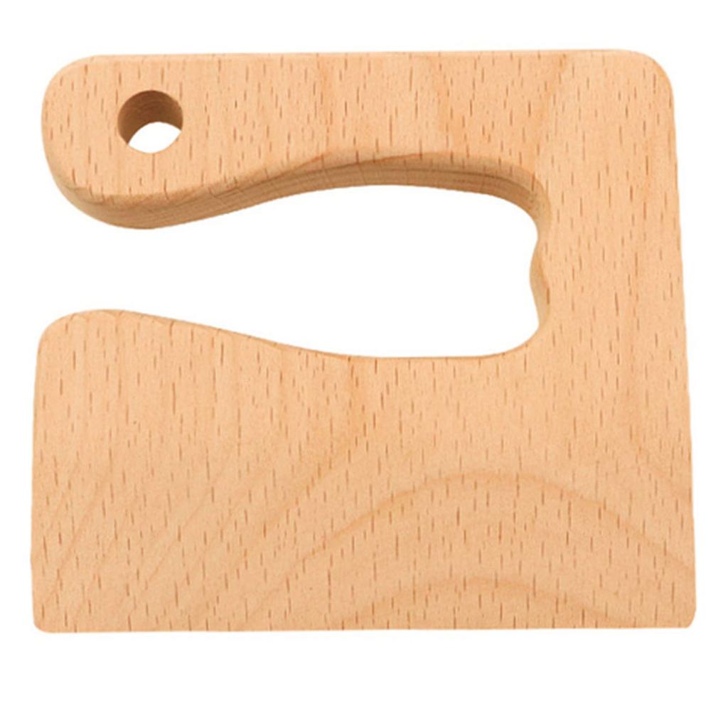 Mini Wooden Kids Knives Safety Cooking Cutting Toys For Children Kids Toddler