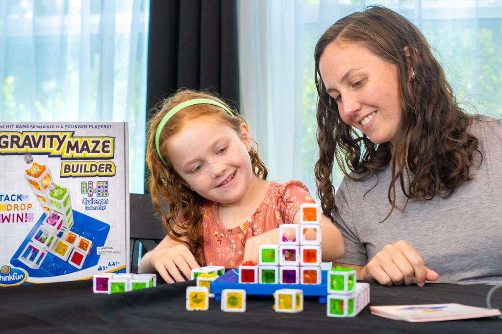Thinkfun Educational Game Gravity Maze Builder 76551 Ages 5 and up game for Japanese explanation included (Board children)