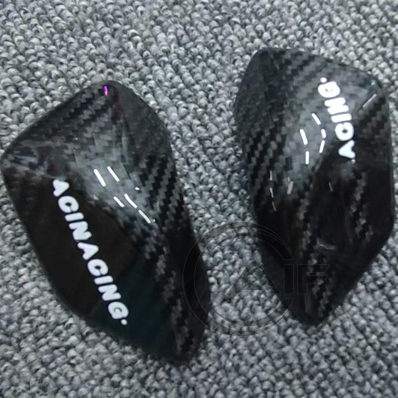 100% Carbon Fiber Tank Protection Cover Side Cover for Yamaha R1 R1M Motorcycle. 2020-2024