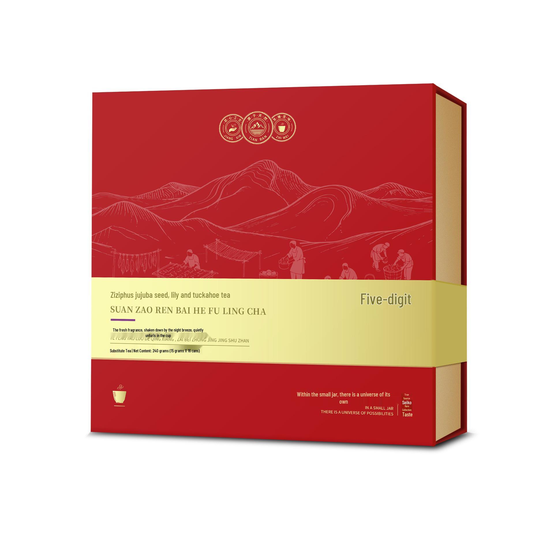 Sour Date Seed & Lily Poria Tea Gift Box