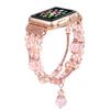 Agate Beads Pearl Wristwatch Bracelet Strap for Apple Watch Series 10 46mm/Ultra 2 Ultra 49mm/9 8 7 45mm/SE (2023) SE (2022) SE 6 5 4 44mm/3 2 1 42mm