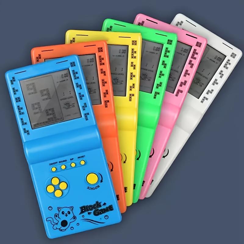 This Classic Tetris Handheld Game Console Offers a Portable, Multi-game Experience and Is the Ideal Gift for Game Enthusiasts.