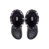 Crocs Botas de Nieve Casuales de Invierno con Forro Estampado Neo Tie-Dye Clásico Botas Unisex Negro 207328-001