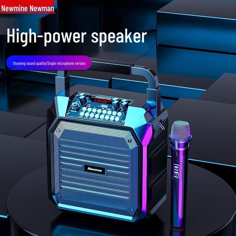 Newman K99 Outdoor Bluetooth Speaker with Single Microphone CN Plug (adapter Included)