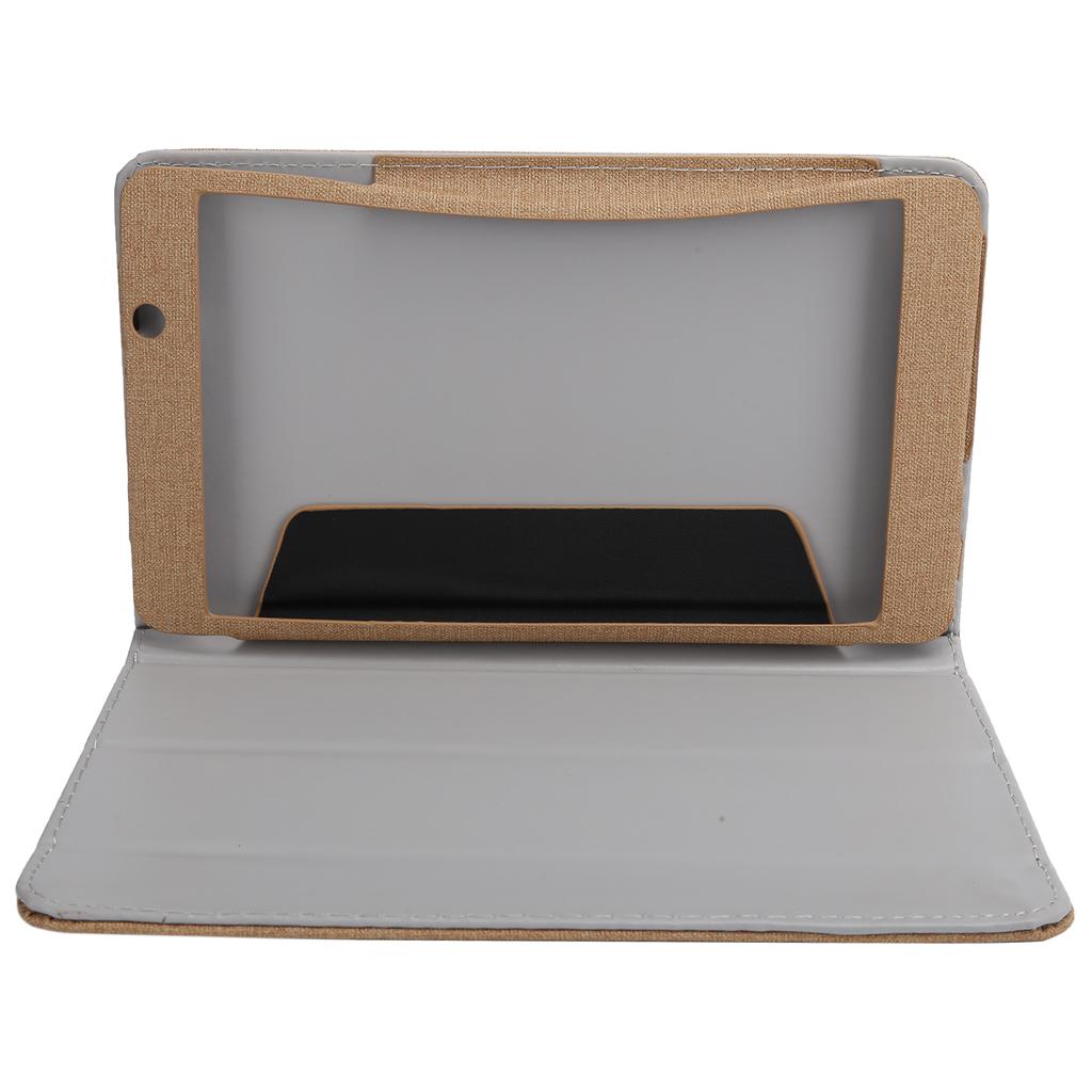 Tablet PU Case AntiFall AntiSlip Stand Cover Computer Supplies for   iplay 8T(Black )