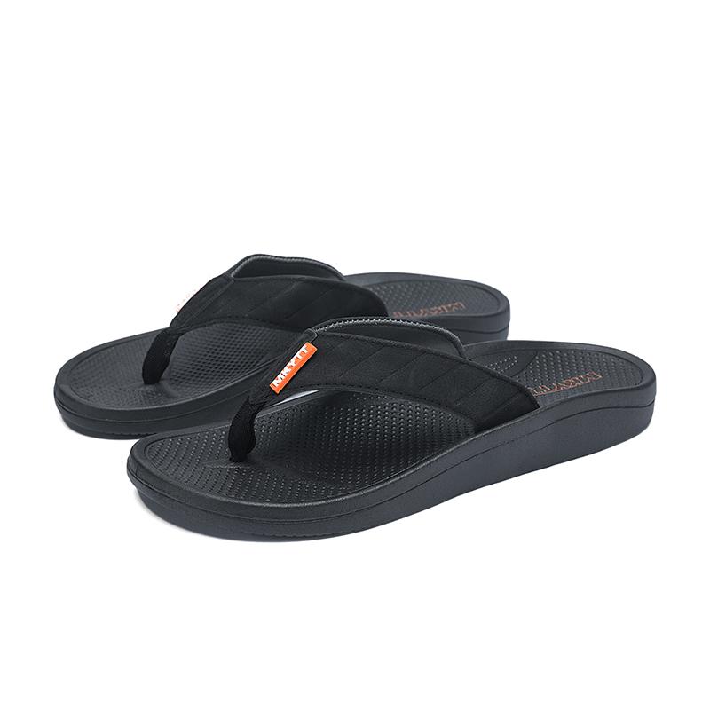 

Thick Platform Eva Flip Flops Men s 2025 Outdoor Summer Clip Anti Slip Beach Sandals Youth Comfortable Minimalist Men s Slippers 40 чорний