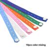 10pcs Flat Binding Strap Nylon Folding Clothes Band Storage Elastic Band  Curtains Storage