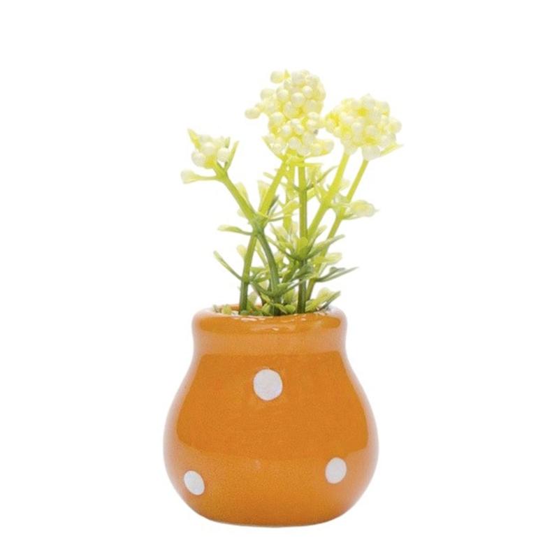 Keramisk Kylskåpsmagnetisk Liten Vas   Blomvas Klistermärke Underhåll Kreativt  Projekt