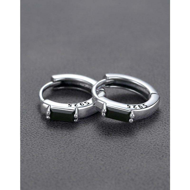 Diamond Earrings New Trendy Personalized Retro Niche Design Trendy Ear Buckles Men's and Women's Earrings