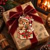 Holiday Gift Exchange Accessories Christmas Forest Animal Ornament, 2D Flat Acrylic Fox Reindeer Squirrel Raccoon in Unique Hanging Ornaments