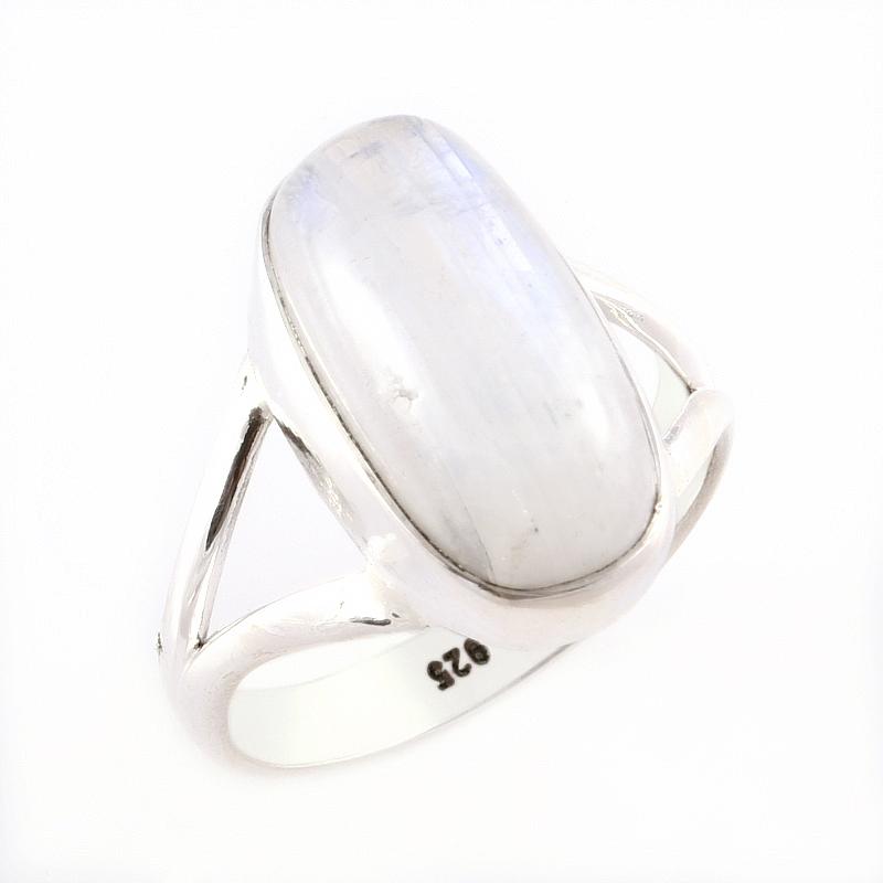 Natural Rainbow Moon Stone Gemstone Handmade 925 Sterling Silver Ring S.7 H2N05