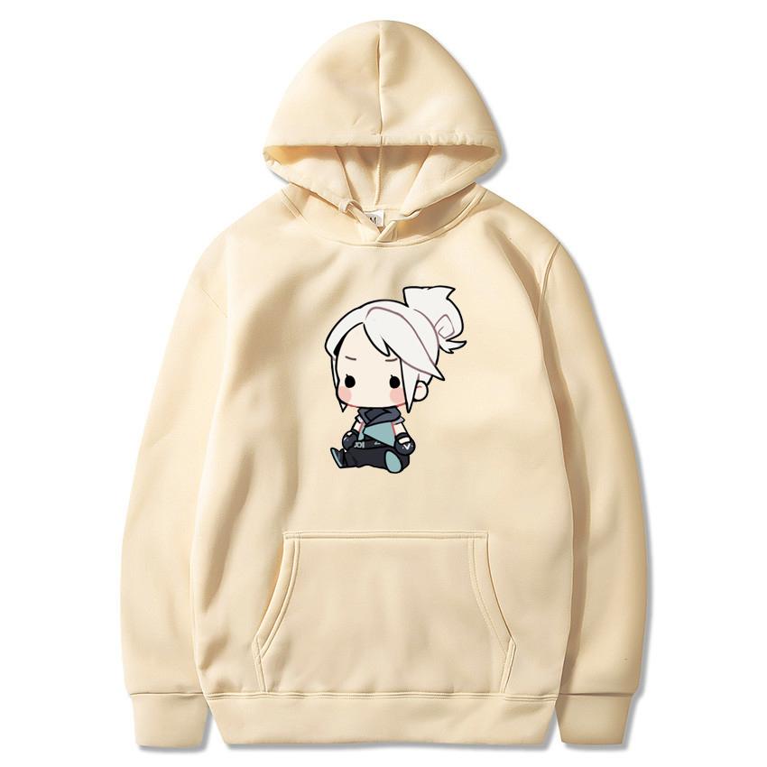 New VALORANT Hoodies Anime Cartoon FPS Game Print Streetwear Unisex Women Fashion Oversized Sweatshirts Hoodie Pullovers Tracksuits