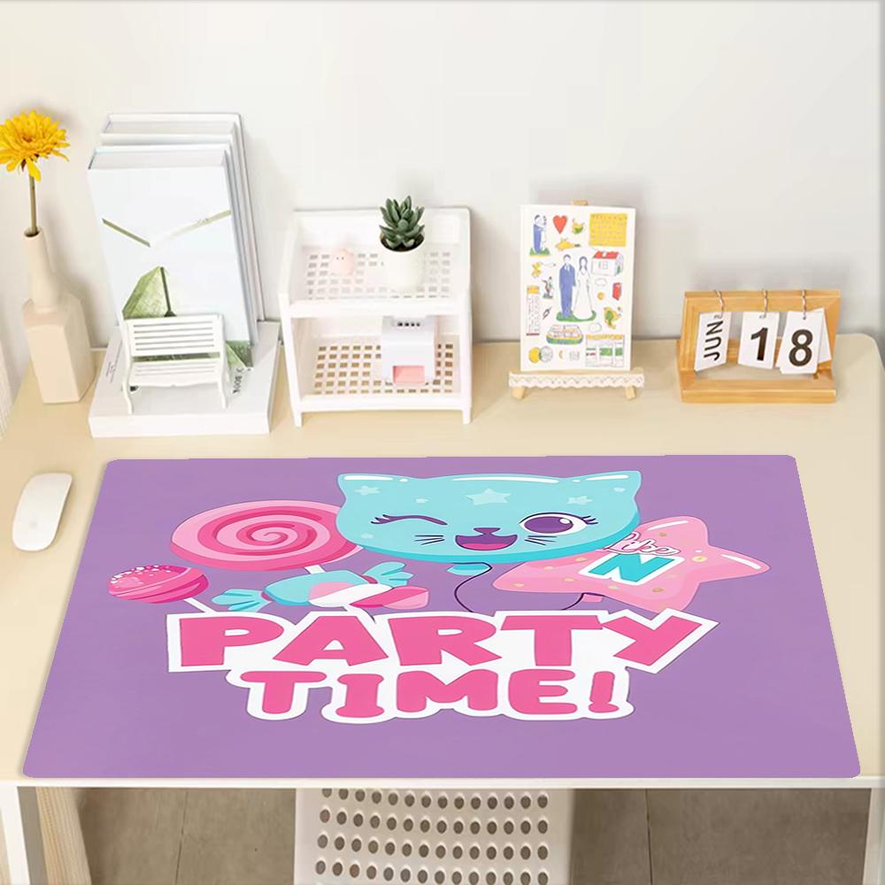 Like Nastya Theme Mouse Pad, Non Slip Rubber Base, Multifunctional Office & Home Decor, Perfect for Workspace Personalization.