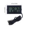 1M Lcd Digital Thermometer With Waterproof Probe Celsius/Fahrenheit Temperature Sensor For Fridge Refrigerator Aquarium