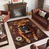 Other Similar Designs Theme Crystal Velvet Rug Personalized Custom Name Text Soft Floor Mat Home Decor