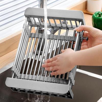 Sink Rack Telescopic Fruit Drainer