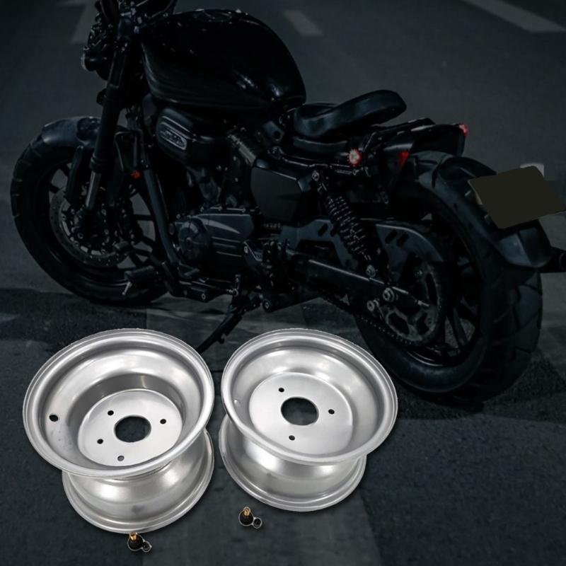 Vylepšená 8palcová železná kola s vylepšenou bezpečností a snadnou DIY instalací. Silné motocyklové pneumatiky pro písek/bláto.