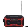 Hand Crank Emergency Weather Radio AM/AM Switching Battery Indicator Flashlight Solar Power Bank