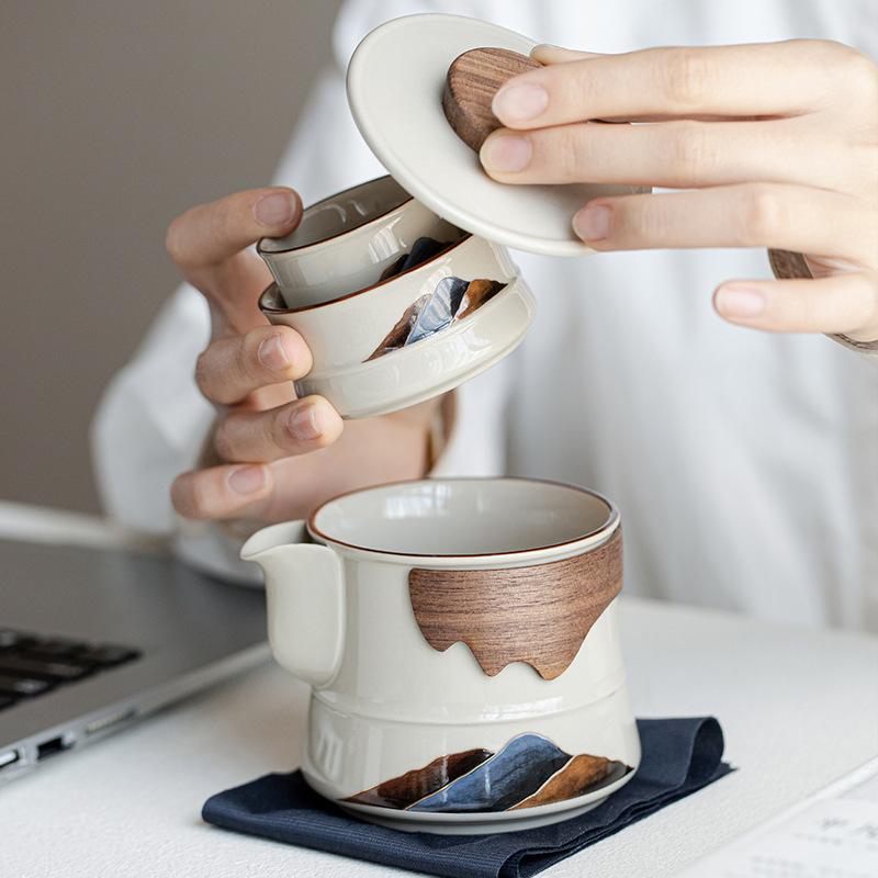 High-end Travel Tea Set Gift Set Company Souvenir Gift Corporate Anniversary Customer Employee Gift