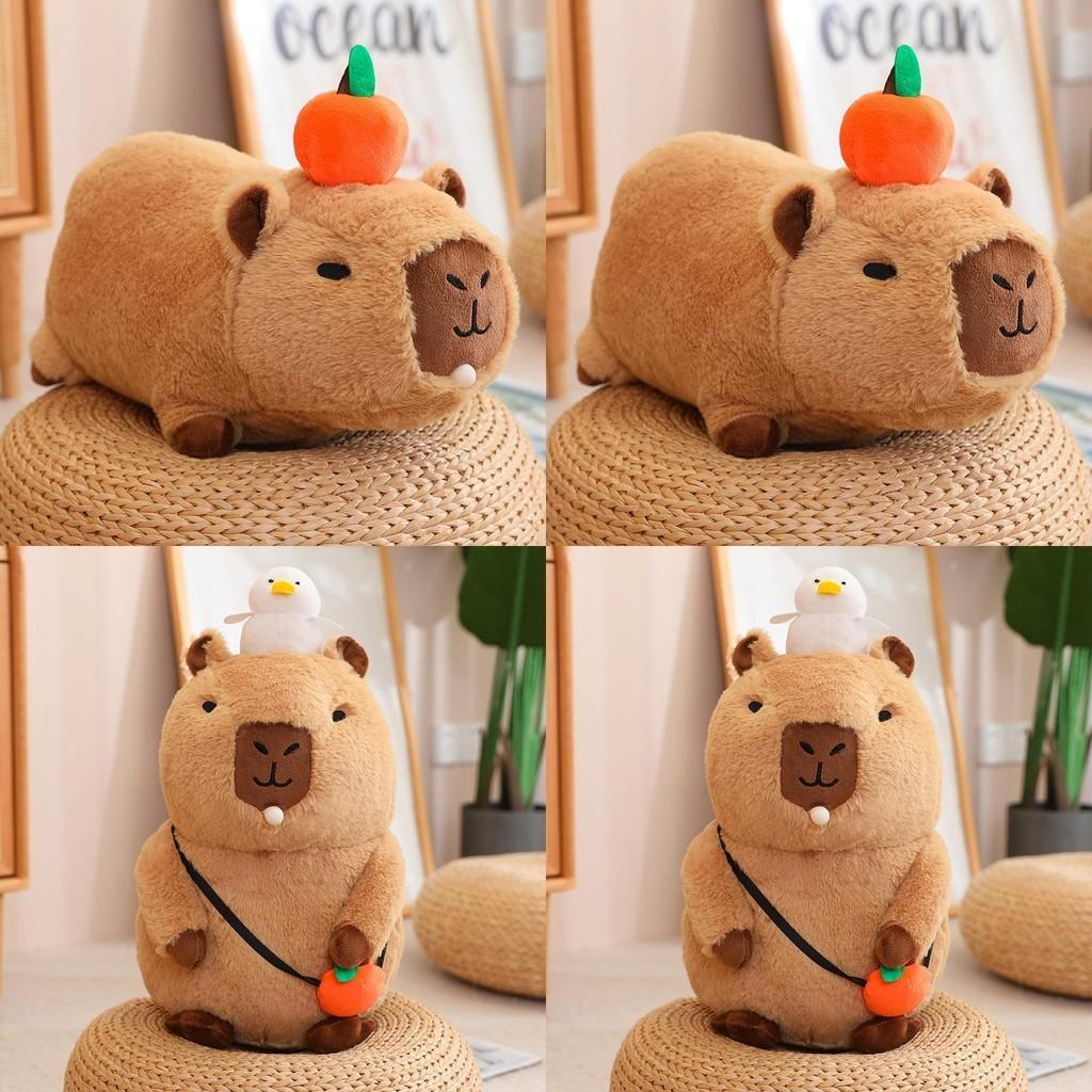 Cute Capybara Plush Toy Adorable And Soft Stuffed Animal Pillow Doll Perfect Gift For Kids