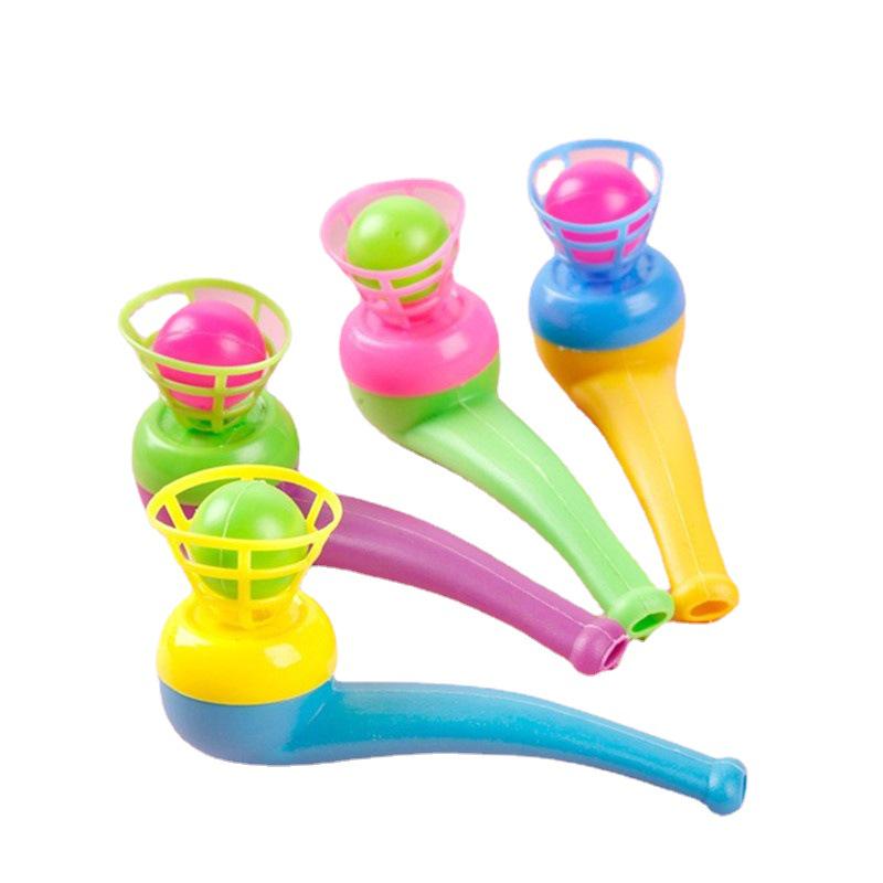 1980s Nostalgic Childhood Toys: Floating Plastic Blow Ball for Kids