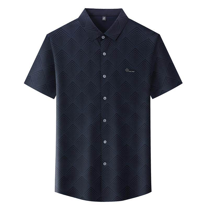 Summer Men's Short Sleeve Shirt Casual Versatile Top
