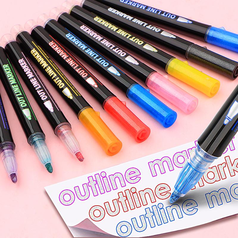 Glitter Markers Doodle Dazzles Shimmer Markers Review Doodle
