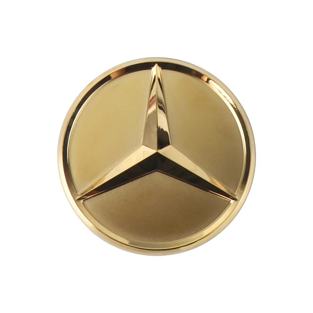 C200 E200 For Mercedes Benz 52/57mm Car Steering Wheel Center Badge Star Logo Decal for Mercedes Benz AMG W168 W212 W213 W220 W2