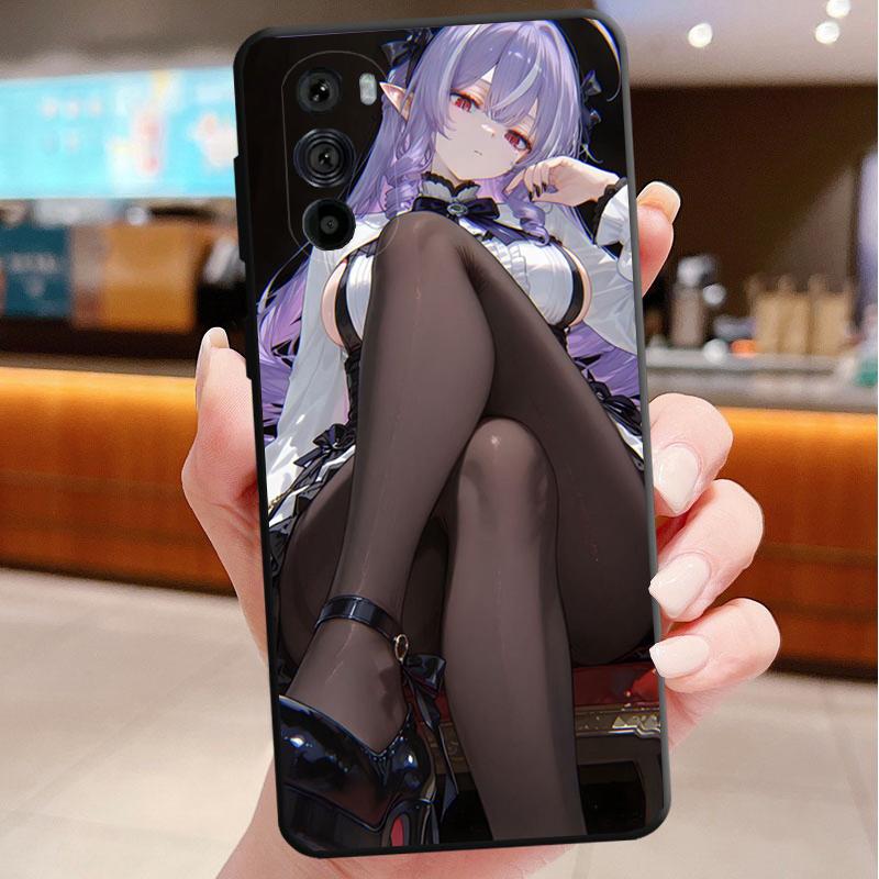 Phone Case For Motorola Edge 50 40 Pro 60 50 40 30 Ultra Neo Fusion Moto G Play G Stylus G Power G Anime Girl