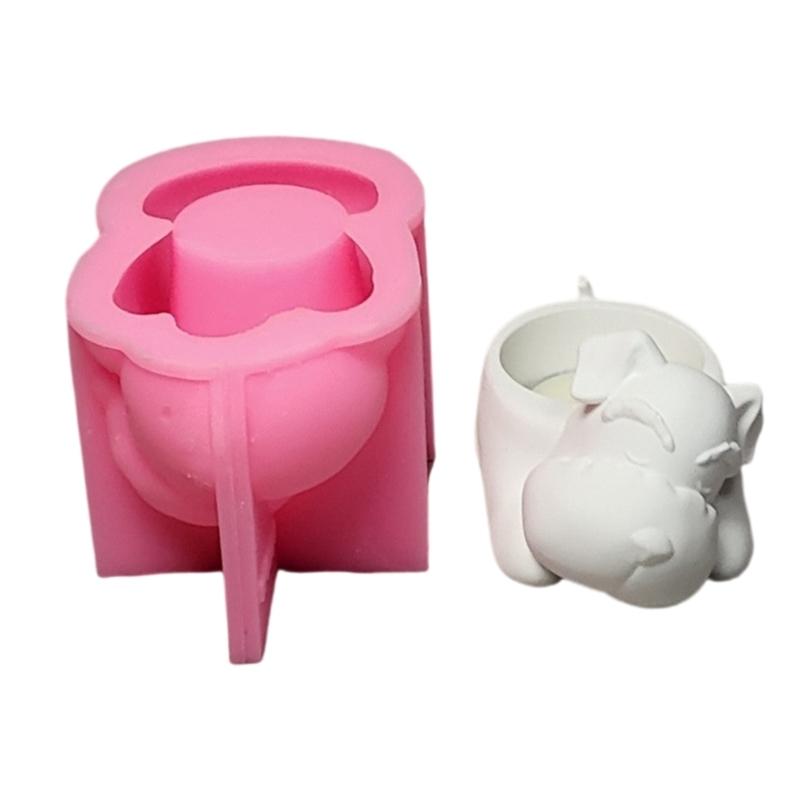 

Lovely Animal Molds Castings Molds Sleep Dog Silicone Moulds DIY Epoxy Resin Molds Plasters Molds Ornament Molds 1