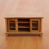 1:Maßstab 1:12 TV-Schrank mit Stauraum  Miniatur   Möbel aus Holz Kindergeschenk Weiß