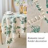 Table Cloth Round Polyester Tablecloth Pastoral Floral Washable Table Cover for Farmhouse Picnic Tabletop Decor Decoración Hogar