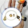 High Efficiency Outdoor Cylinder Filling Adapters Camping Gas Tanks Refills Adapters for Camping Burners Easy To Install