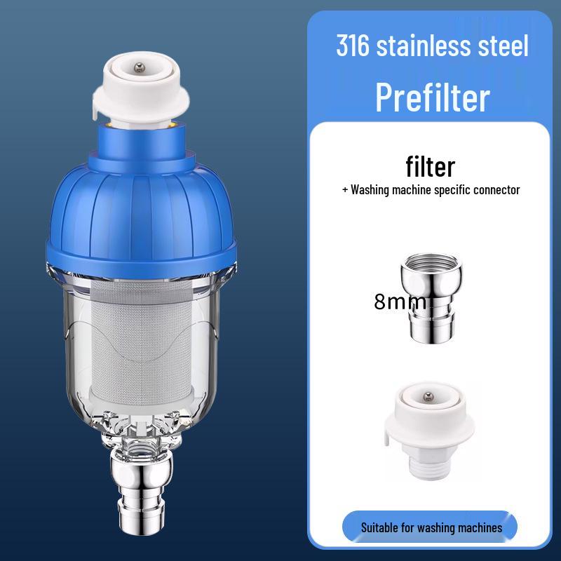 Household Water Filter for Tap, Heater, Shower & Washing Machine with Scale Inhibitor & Backwash