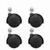 Swivel wheels for oil radiator and heater, universal rollers with mount, 2 pcs.