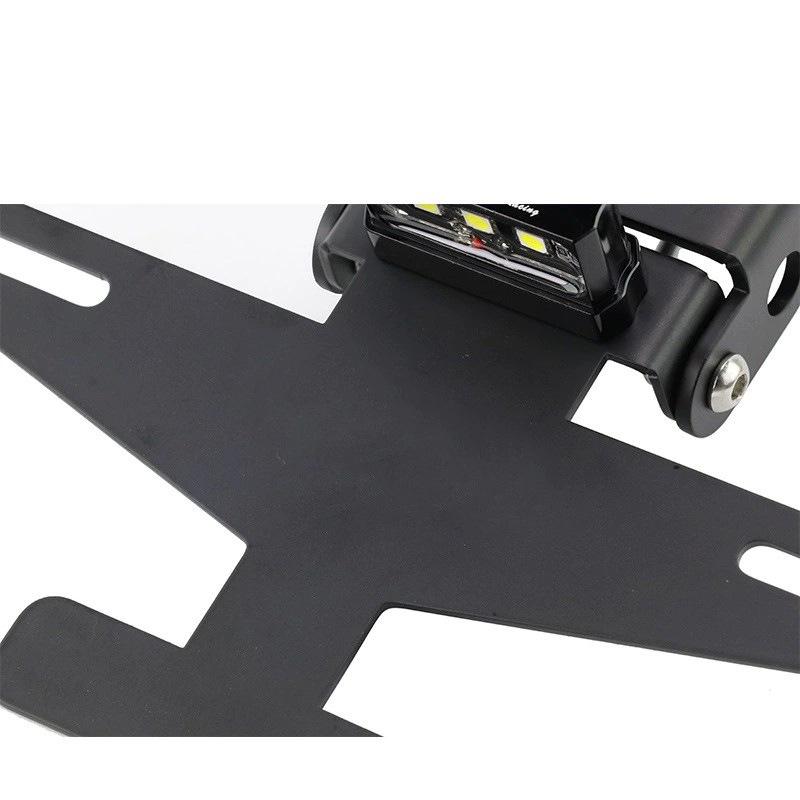 Support de Plaque d'Immatriculation d'Aile Arrière en Acier Inoxydable CFMOTO 450SR