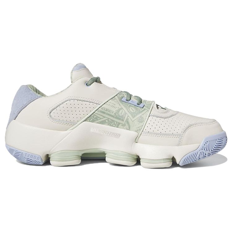 Damian Lillard X Adidas Gil Zero Restomod Zero Dollar Bill Men Sneakers White Chalk-White Blue-Dawn FZ6214