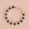 2PC Women's Fashion Simple Geometric Circle Earrings Zircon Accessories Suitable for Date, Party, Festival Gifts