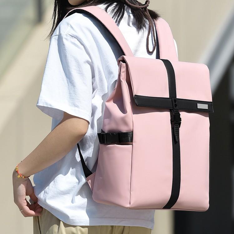 Men's Backpack Trendy and High-end Casual Backpack Flip Simple Travel Backpack Men's Backpack