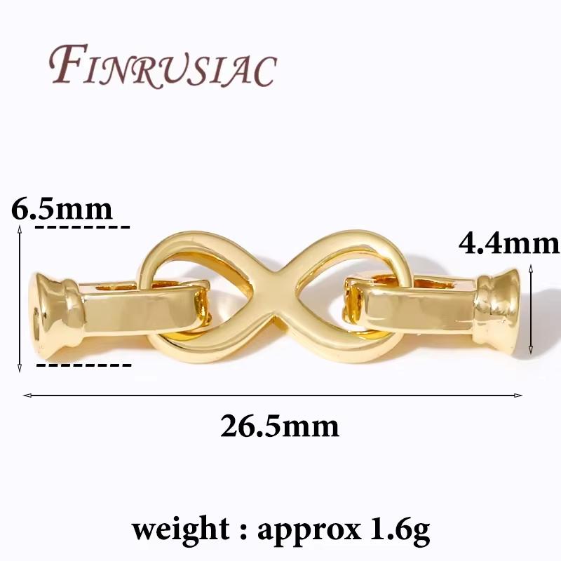 18K Gold Plated Brass Pearl Clasps For Bracelets Making,Jewelry Clasp Connectors,Necklaces Clasp,DIY Jewelry Findings