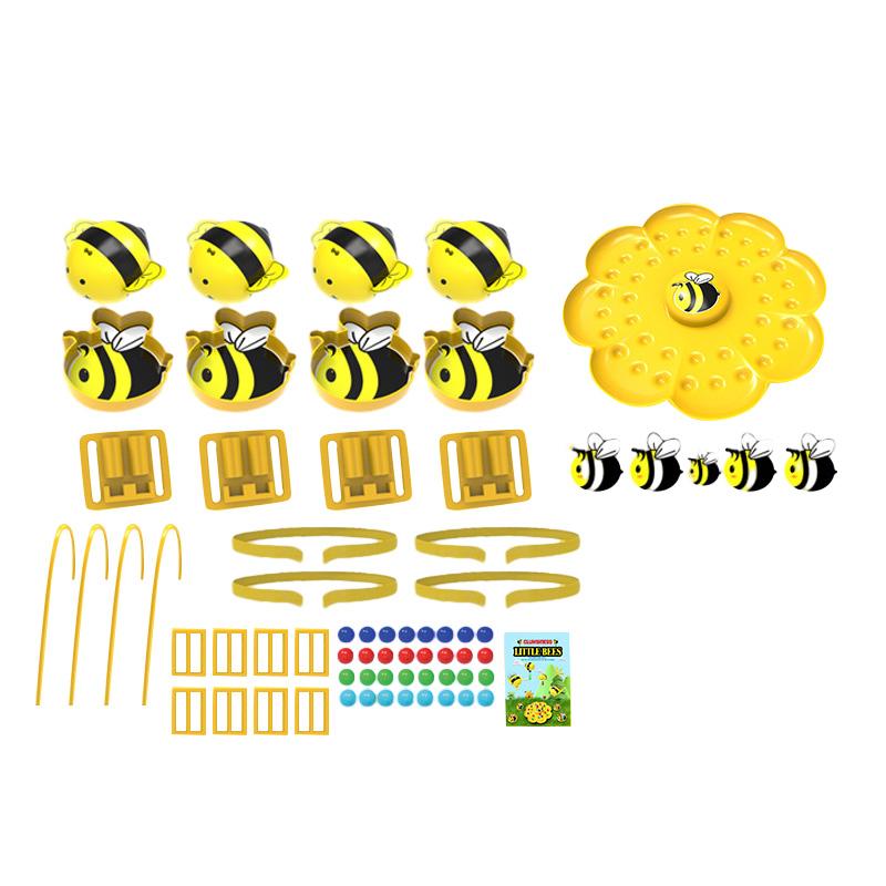 

Монтессори-игра-рыболовная игра-игрушка Honeybee Fishing Game Toy Настольная игра-доска для раннего развития Игрушка для родителей и детей, развивающая мелкую моторику 4