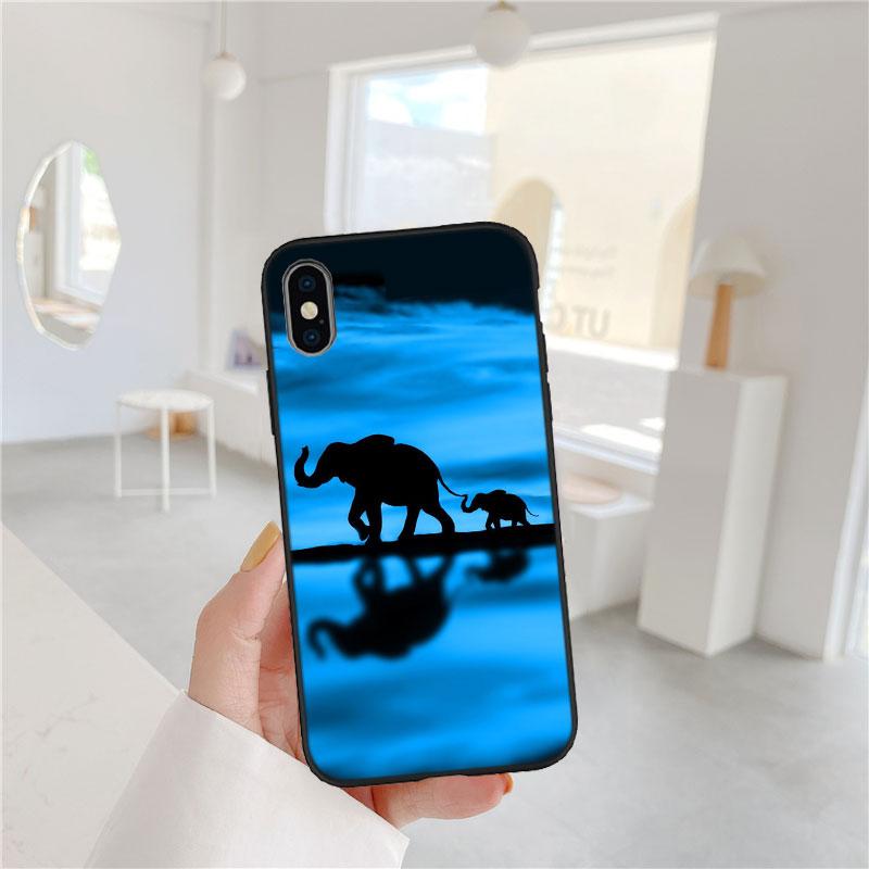 QT3 Animal Elephant Phone Case for Samsung Galaxy A05 A05S A12 A13 A15 A33 A53 A73 M15E M55 S10 S10E S20 Ultra Lite Plus Fe
