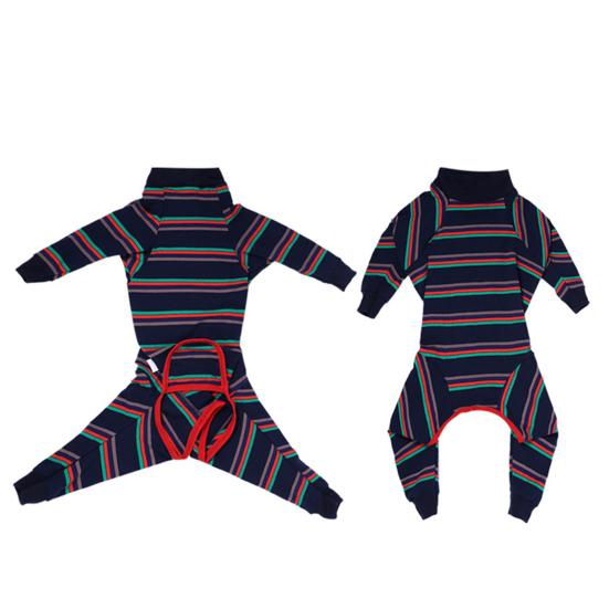 Dog Weaning Suit Elastic Wound Recovery Cotton Four-legged Pet Postpartum Cloth Bodysuit for Puppy