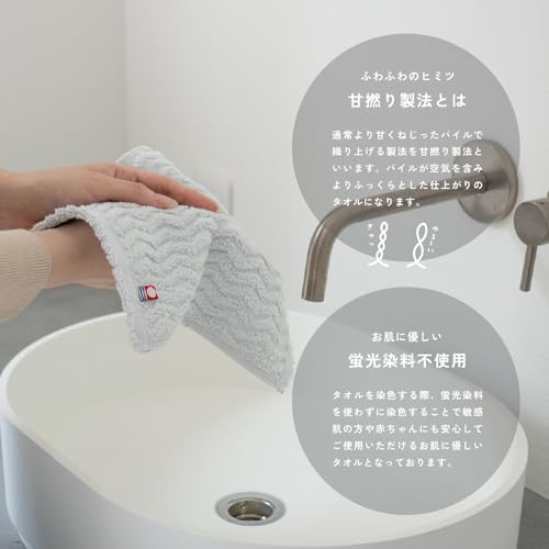 oruTa Towel Handkerchiefs, Plain, 10-Piece Set, Imabari, Small, Men's Gift, Individually Wrapped, Perfect for Gifting, Celebrations, Retirement, Trans