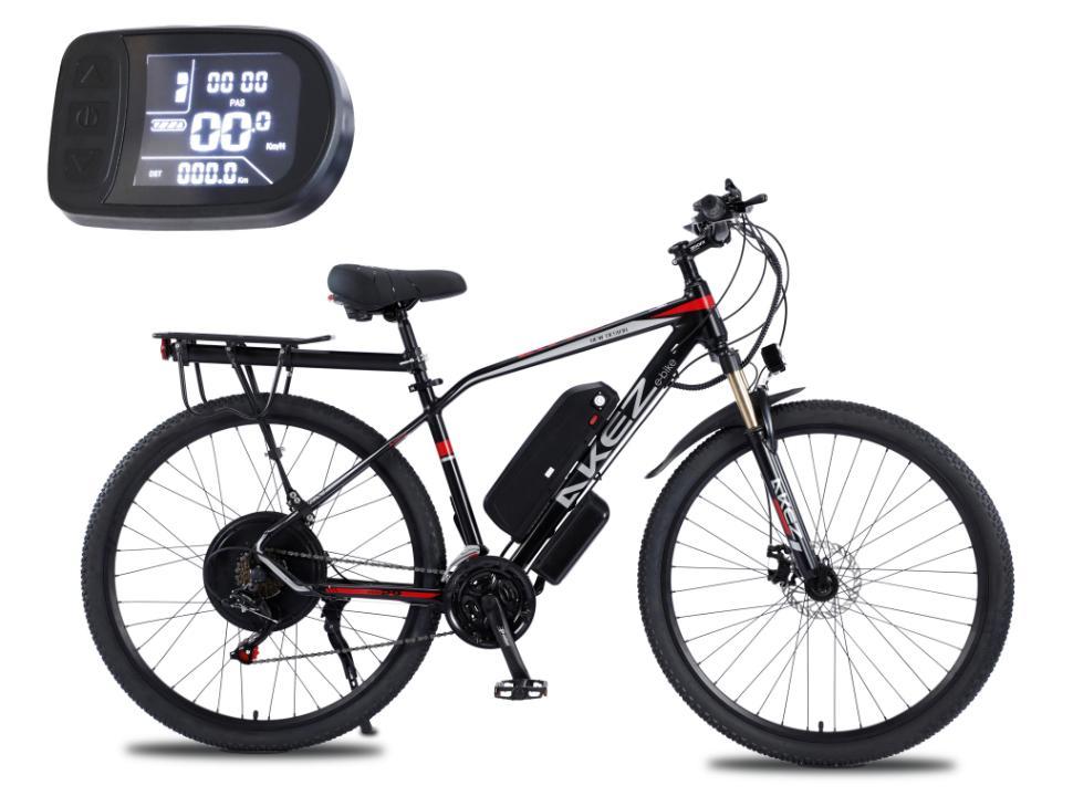 AKEZ 1000W modello Lega di Alluminio Bicicletta Elettrica 21 Velocità Bicicletta Elettrica Per Adulto 29 pollici Mountain ebike Batteria al Litio 48v13AH tragitto quotidiano