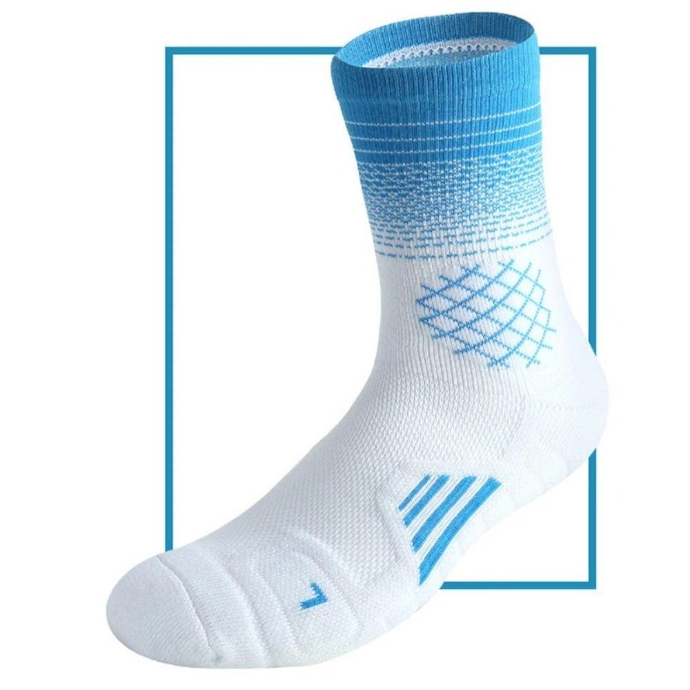 Breathable Basketball Football Socks Anti-slip Middle Stockings Cycling Riding Socks  Men/Women
