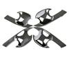 Door Handle Bowl Cover Trim  2024 2025 for Ford Ranger Plastic Chrome Matte Black Car Styling  Accessories