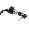 Universal Car Motorcycle 6 Wire In 9 Pin Plug Ignition Switch 3 Position 2 Keys